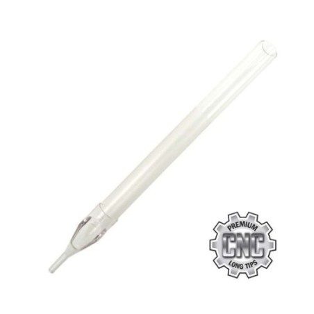 Round disposable long tip