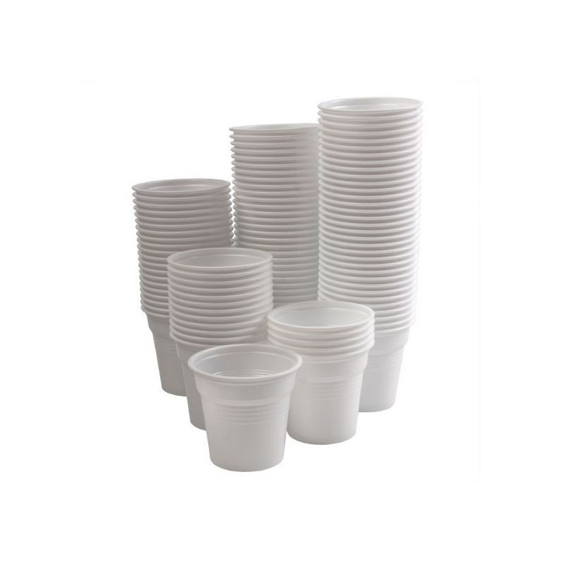 Disposable water cups - 100 pcs