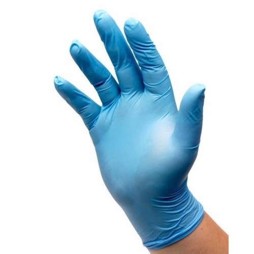 GLOVES Blue nitrile 100 units