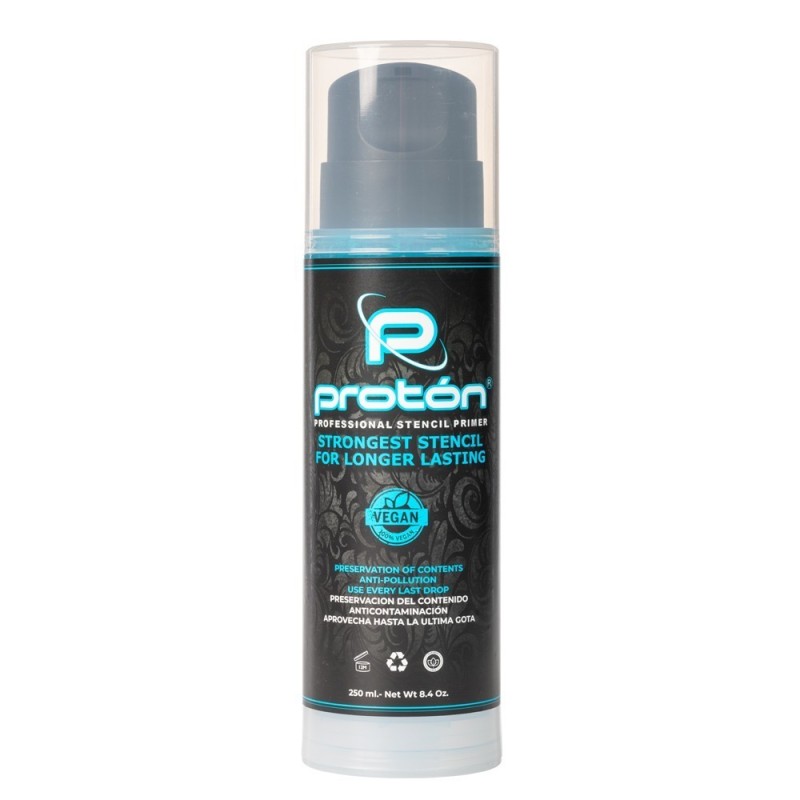 Protón Professional Stencil Primer Azul AIRLESS SYSTEM - 250ml / 8.5 Oz.