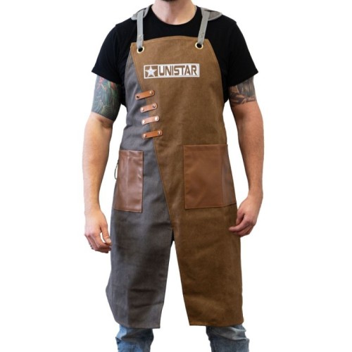 Unistar Protective Apron - BROWN