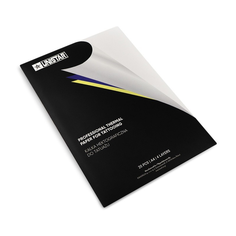 Papel Unistar Termocopiadora Morado - 20uds