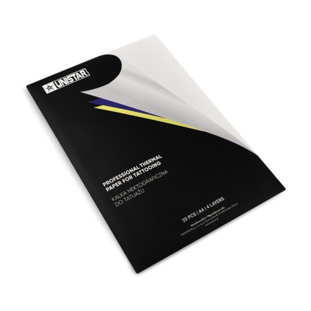 Papel Unistar Termocopiadora Morado - 20uds